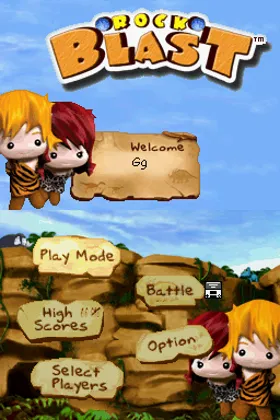 Rock Blast (USA) screen shot title